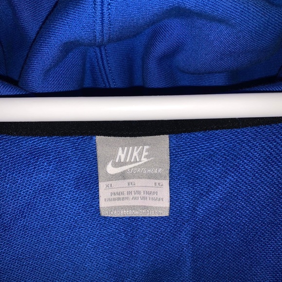 Nike Jacket Blue Full Zip Size XL - Picture 3 of 3